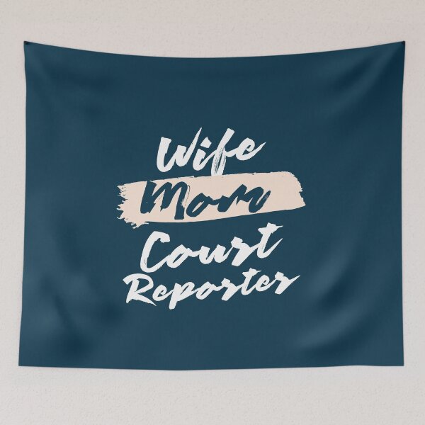 Item preview, Cute Wife Mom Court Reporter Gift Idea designed and sold by betternotes.