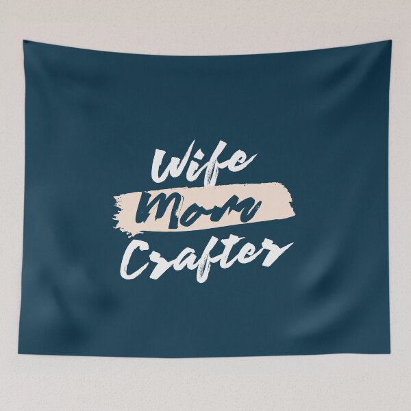 Item preview, Cute Wife Mom Crafter Gift Idea designed and sold by betternotes.