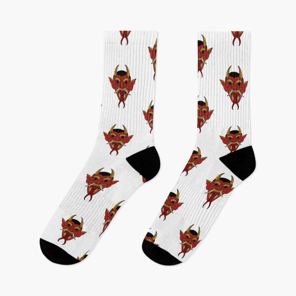 Item preview, DEVIL DEMON NEO TRADITIONAL TATTOO White designed and sold by hugoncalves.