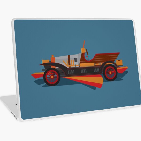 Chitty Chitty Bang Bang - Blue Laptop Skin