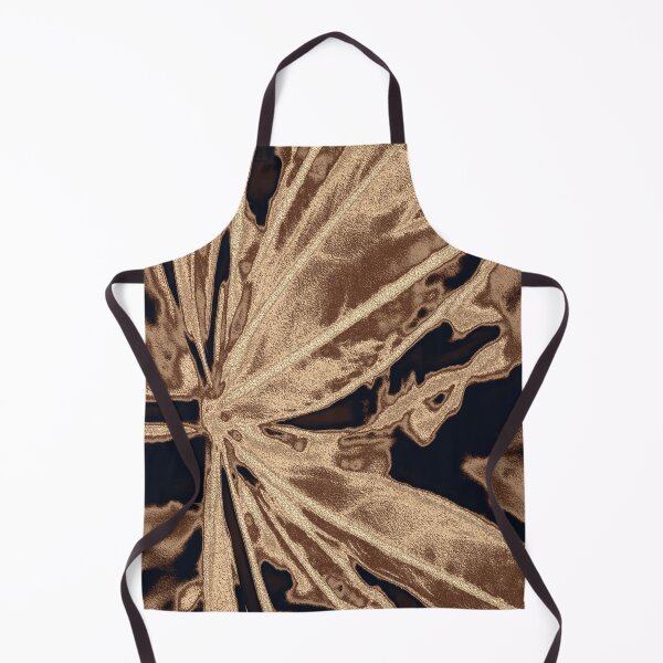 Item preview, Elegant lupine leaf - platinum gold designed and sold by SulkaCreative.