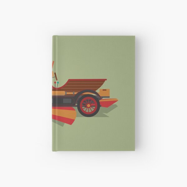 Chitty Chitty Bang Bang - Yellow Hardcover Journal