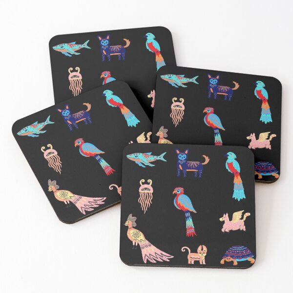 Item preview, Colorful mystical animals 3 designed and sold by Norwegian-Moose.