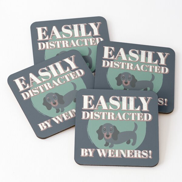 Item preview, Easily Distracted by Weiners! designed and sold by Zurickdesigns.