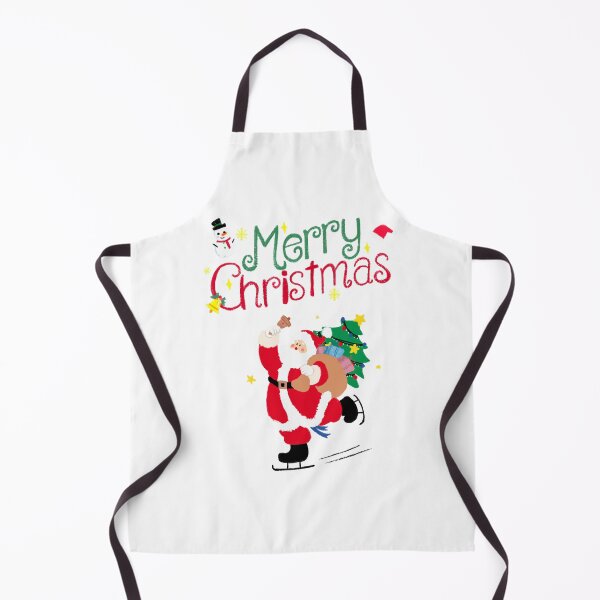 Item preview, Merry Christmas lettering with Santa Claus designed and sold by PatCy.
