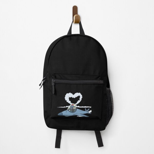 Item preview, Jet pilot flies heart with plane designed and sold by Monkey Ful.