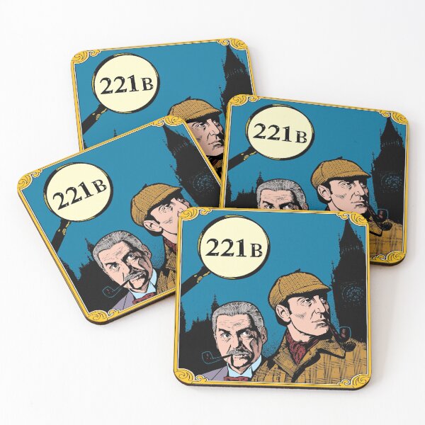 Item preview, Sherlock Holmes and Doctor Watson designed and sold by Timothy Aymar.
