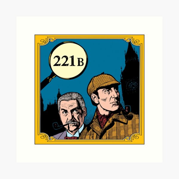 Item preview, Sherlock Holmes and Doctor Watson designed and sold by Timothy Aymar.