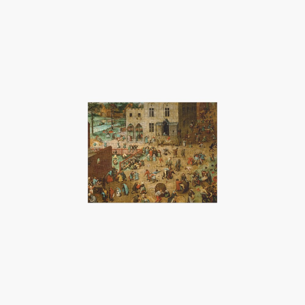 Children's Games - Pieter Bruegel the Elder - 1559 Jigsaw Puzzle