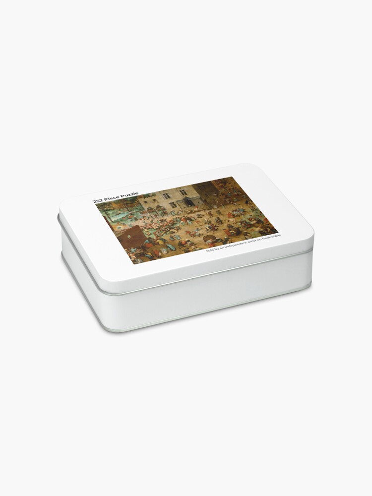 Alternate view of Children's Games - Pieter Bruegel the Elder - 1559 Jigsaw Puzzle