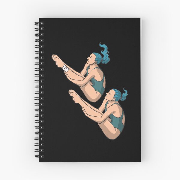 Item preview, High diving ladies in sync designed and sold by Monkey Ful.