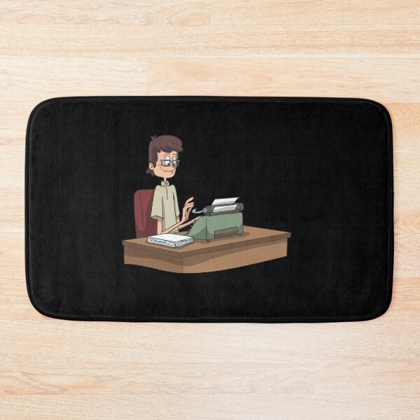 Item preview, Author with typewriter at work designed and sold by Monkey Ful.