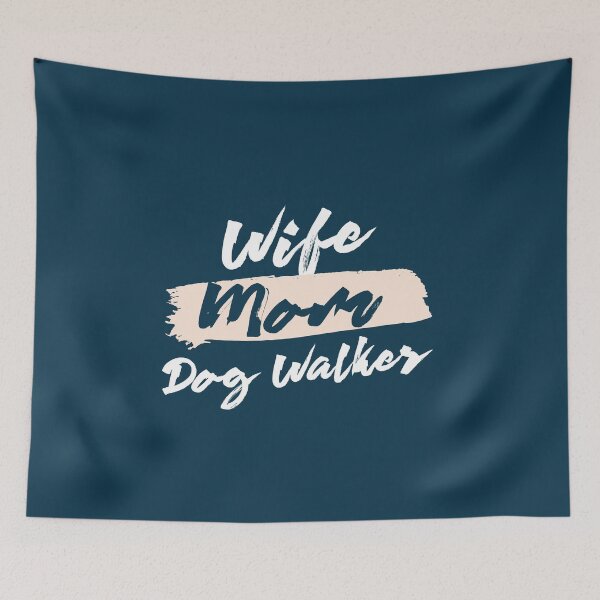 Item preview, Cute Wife Mom Dog Walker Gift Idea designed and sold by betternotes.