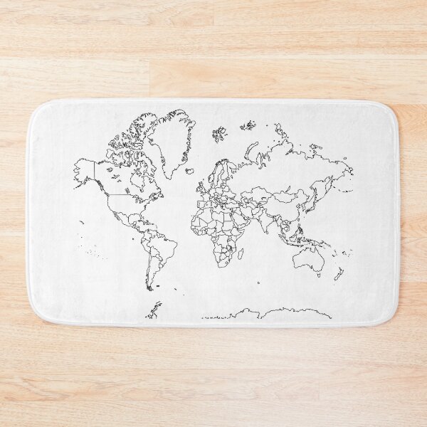 Item preview, World map designed and sold by Karinayusuf.