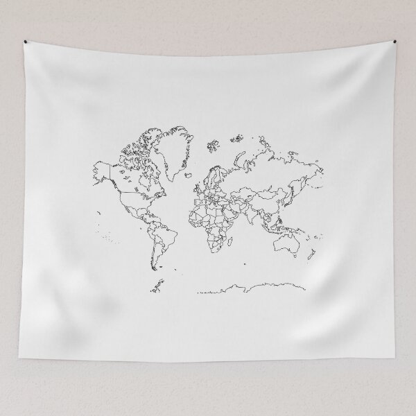 Item preview, World map designed and sold by Karinayusuf.