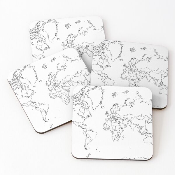 Item preview, World map designed and sold by Karinayusuf.