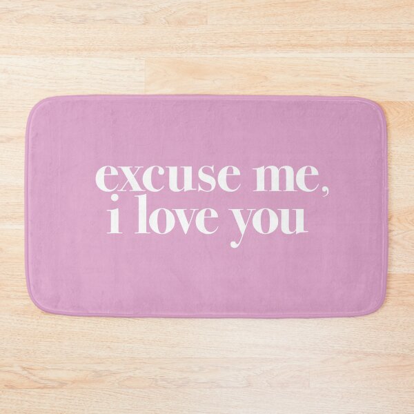 Item preview, excuse me, i love you logo i designed and sold by Cloudjls.