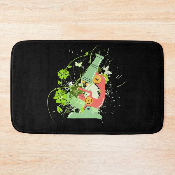 Item preview, ABSTRACT GREEN FLORAL GRUNGE MICROSCOPE MICROBIOLOGY SCIENCE designed and sold by Hippiesole.