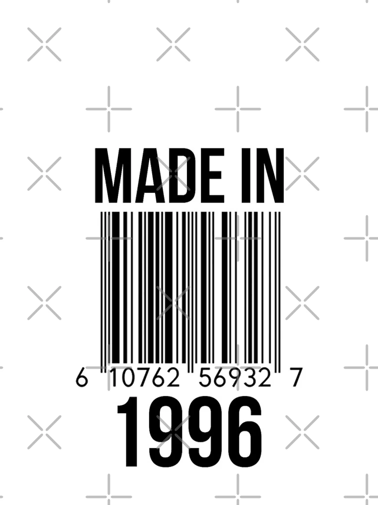 Thumbnail 4 of 4, iPhone Case, Made In 1996 designed and sold by RandomStuffShop.