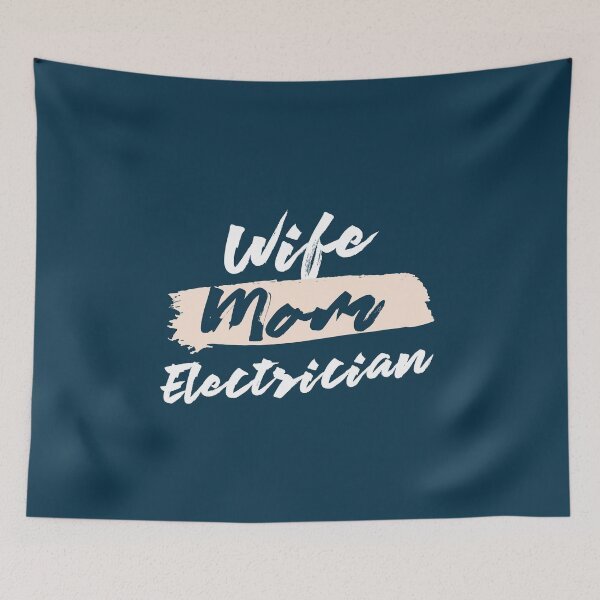Item preview, Cute Wife Mom Electrician Gift Idea designed and sold by betternotes.