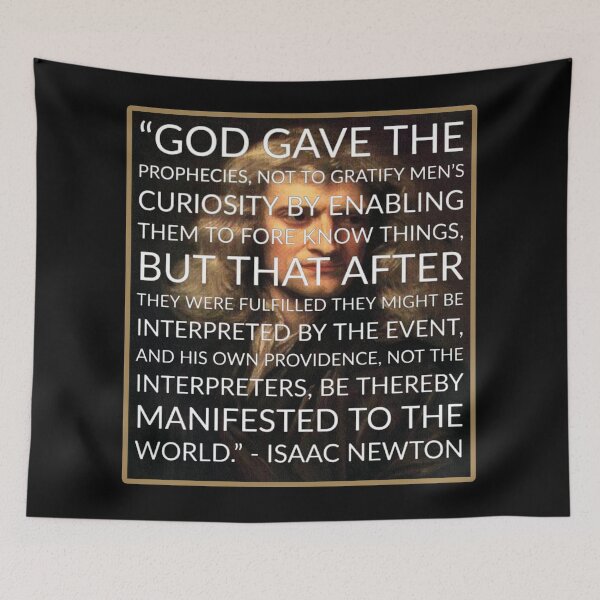 Item preview, Sir Isaac Newton quote designed and sold by design880.