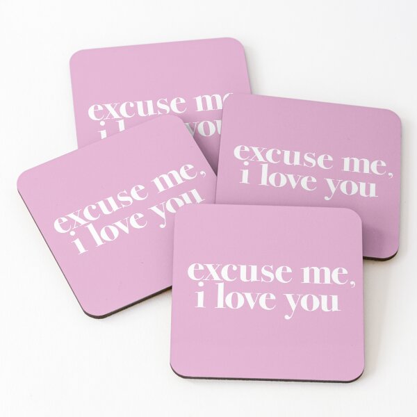 Item preview, excuse me, i love you logo i designed and sold by Cloudjls.