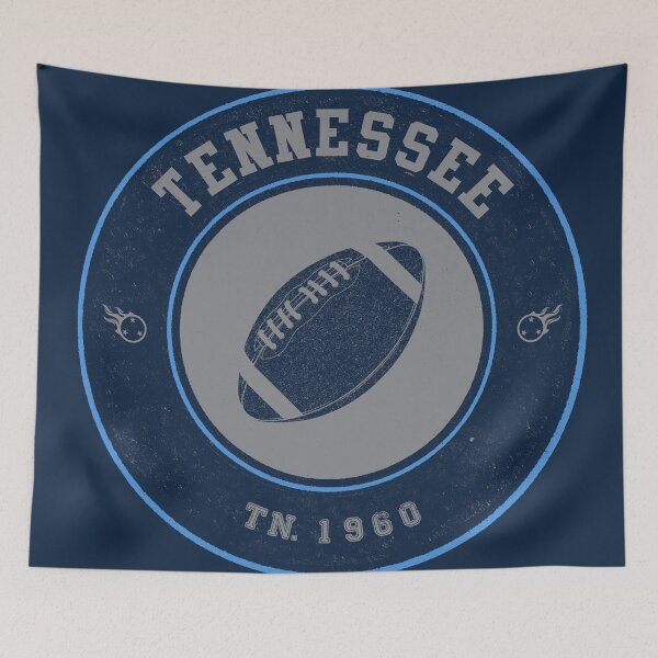 Item preview, Tennessee football vintage logo navy designed and sold by KMA Home Design.