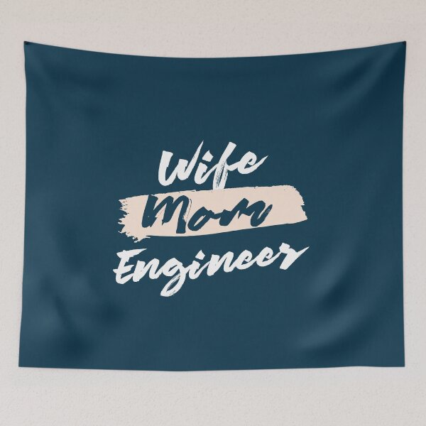 Item preview, Cute Wife Mom Engineer Gift Idea designed and sold by betternotes.