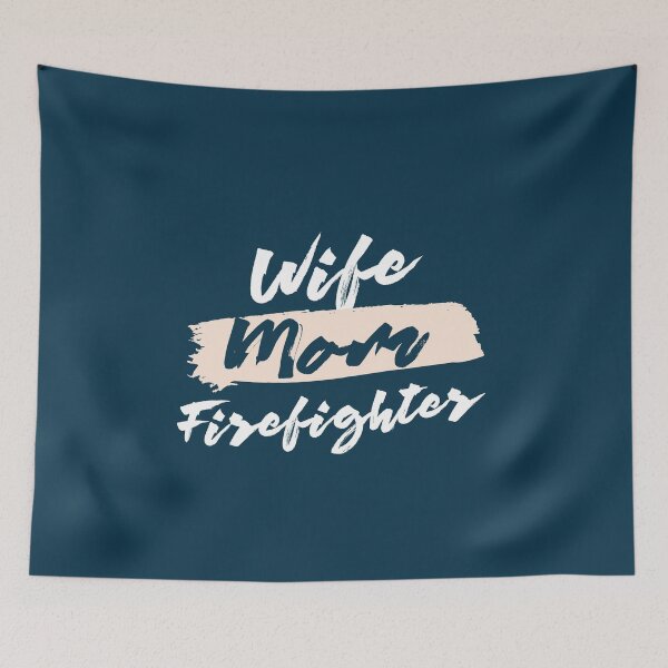Item preview, Cute Wife Mom Firefighter Gift Idea designed and sold by betternotes.