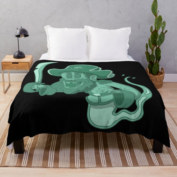 Item preview, Funny pirate with sword as a green ghost designed and sold by Monkey Ful.