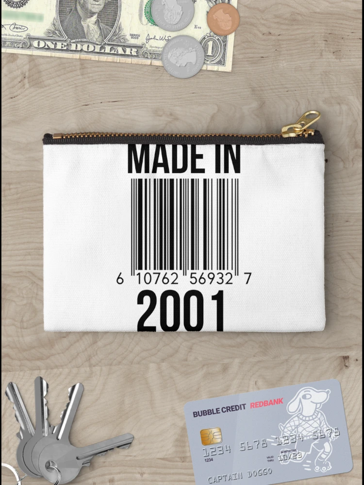 Thumbnail 3 of 4, Zipper Pouch, Made In 2001 designed and sold by RandomStuffShop.