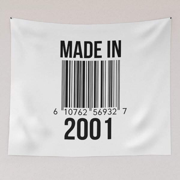 Aperçu de l'œuvre Fabriqué en 2001 créée et vendue par RandomStuffShop.
