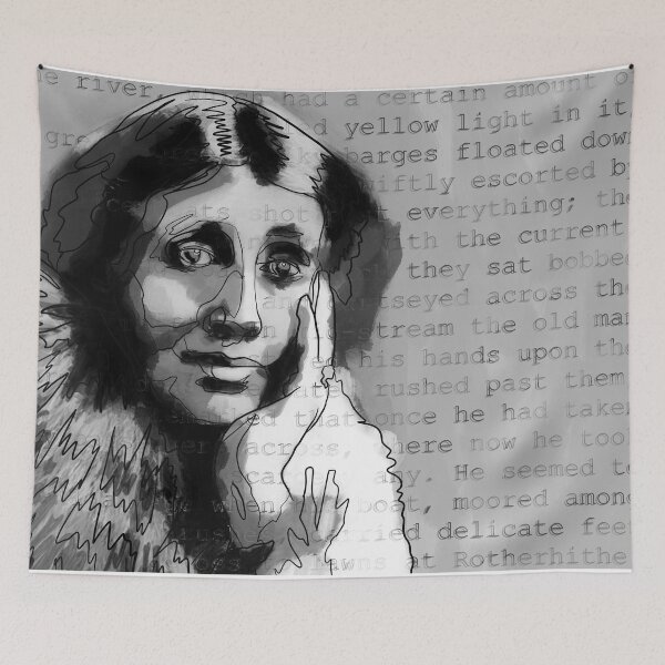 Item preview, Virginia Woolf Literature Collection designed and sold by gwynethstrope.