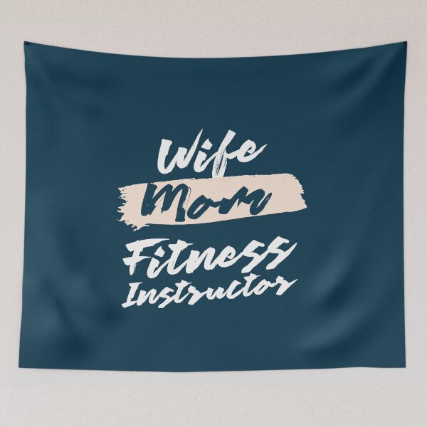 Item preview, Cute Wife Mom Fitness Instructor Gift Idea designed and sold by betternotes.