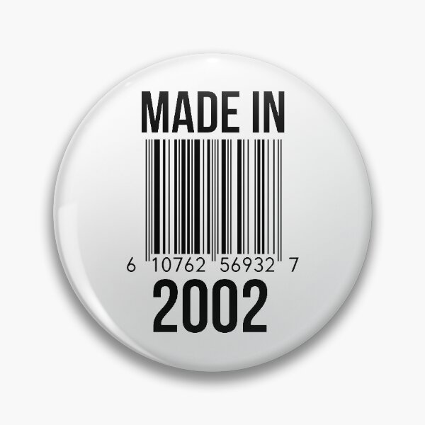 Item preview, Made In 2002 designed and sold by RandomStuffShop.
