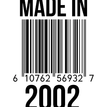 Artwork thumbnail, Made In 2002 by RandomStuffShop
