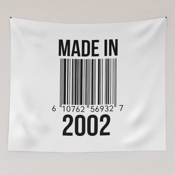 Item preview, Made In 2002 designed and sold by RandomStuffShop.