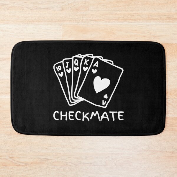 Item preview, CHECKMATE royal flush designed and sold by GraphicTeesSuck.