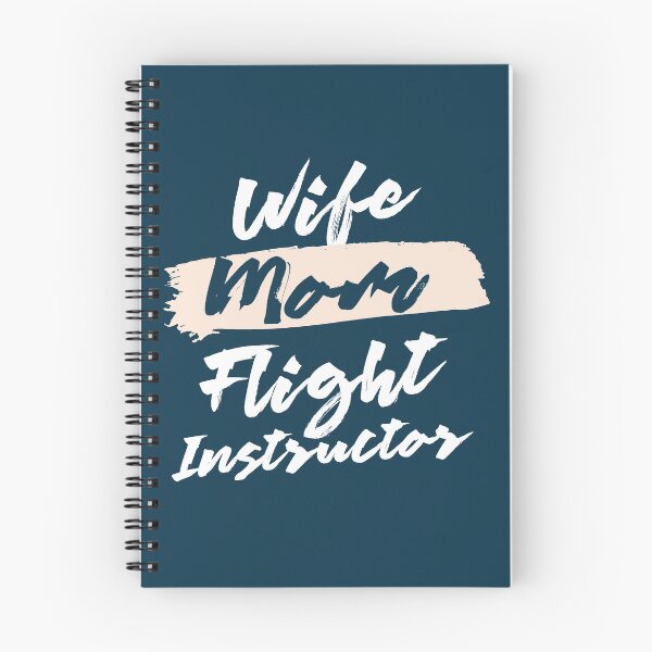 Item preview, Cute Wife Mom Flight Instructor Gift Idea designed and sold by betternotes.