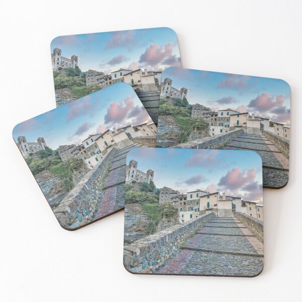 Item preview, Dolceacqua ancient castle and stone bridge designed and sold by Paolo Modena Photography    -   Fine Italian Art.