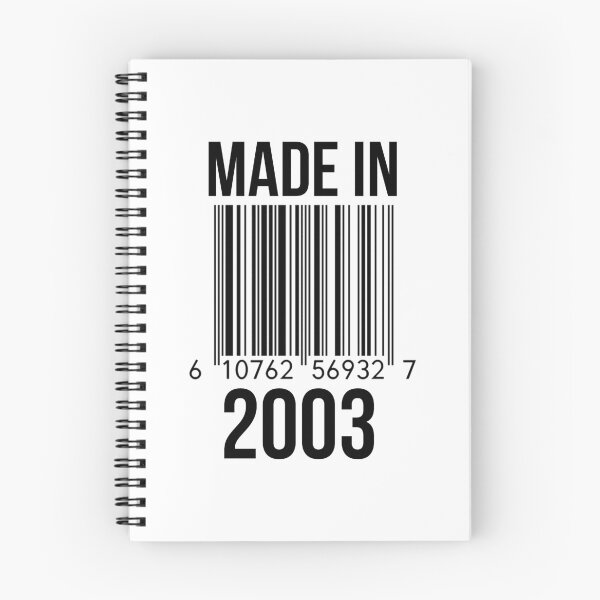 Item preview, Made In 2003 designed and sold by RandomStuffShop.