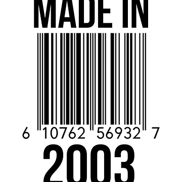 Artwork thumbnail, Made In 2003 by RandomStuffShop