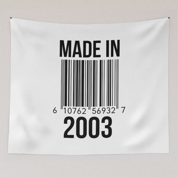 Item preview, Made In 2003 designed and sold by RandomStuffShop.