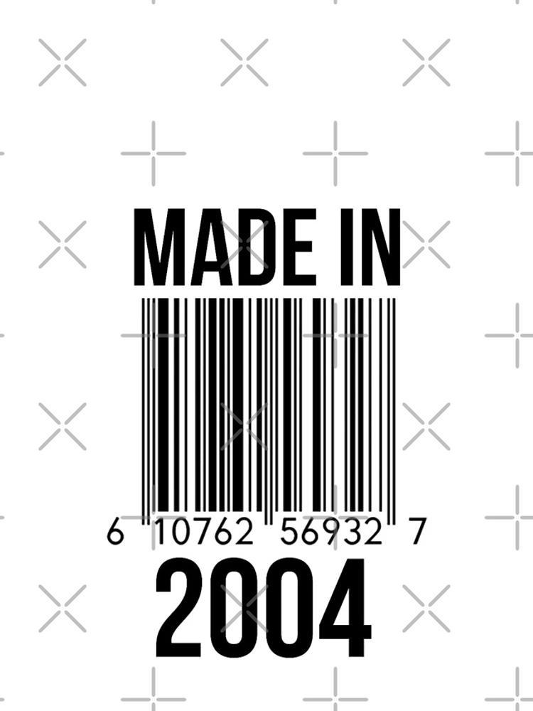 Thumbnail 4 of 4, iPhone Case, Made In 2004 designed and sold by RandomStuffShop.