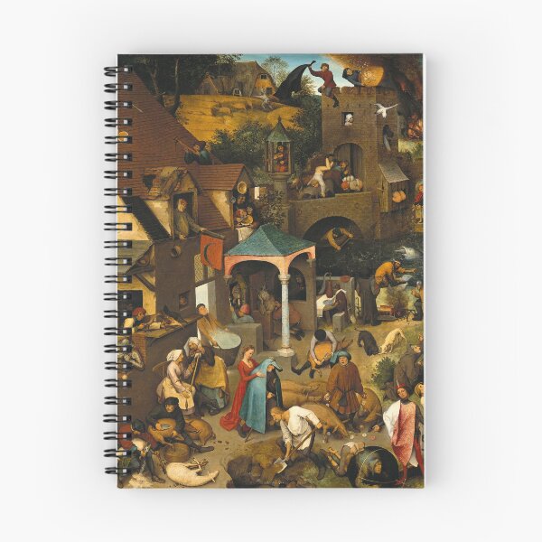 Item preview, Dutch Proverbs - Pieter Bruegel the Elder - 1559 designed and sold by billythekidtees.