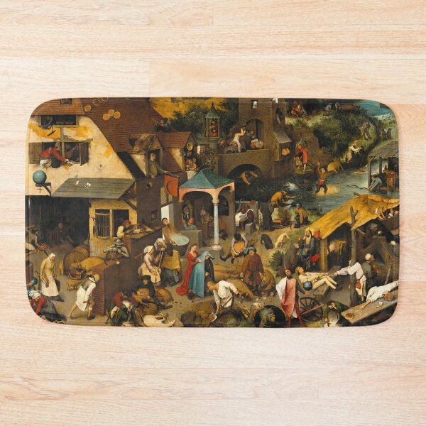 Item preview, Dutch Proverbs - Pieter Bruegel the Elder - 1559 designed and sold by billythekidtees.