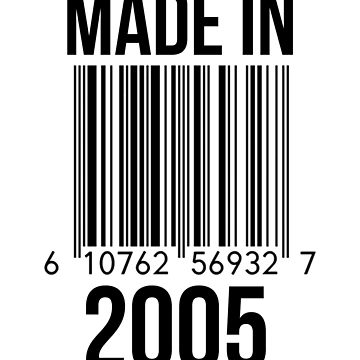 Artwork thumbnail, Made In 2005 by RandomStuffShop