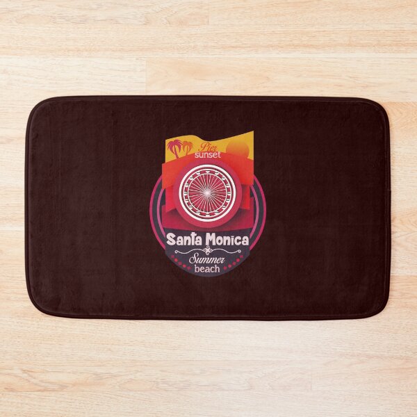 Item preview, Sunset Pier - Santa Monica Pacific wheel (red sunset) designed and sold by Arteria Mix.