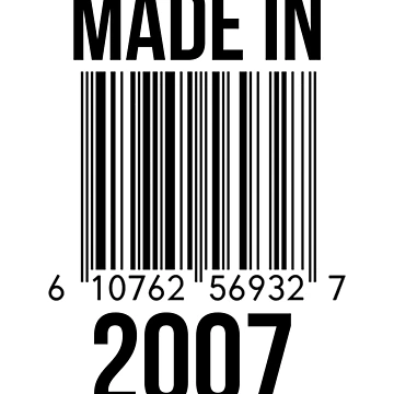Artwork thumbnail, Made In 2007 by RandomStuffShop