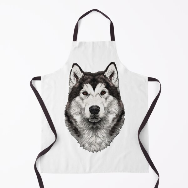 Item preview, Malamute Portrait designed and sold by MountainPaws.